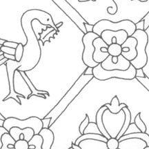 Load image into Gallery viewer, Theodora Coif Embroidery Pattern