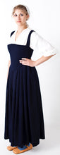 Load image into Gallery viewer, A model shows a Renaissance or Elizabethan kirtle made from our sewing pattern RH208, Elizabethan Common Woman's outfit