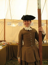 Load image into Gallery viewer, RH829 —1730s-1760s Lady's Riding or Traveling Outfit sewing pattern