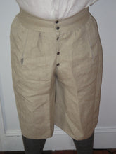 Load image into Gallery viewer, Bob models slops made with our sewing pattern RH706, which helps you make breeches and slops for the Golden Age of Piracy, 1670s-1730s