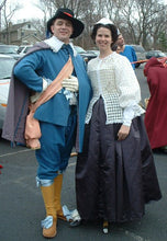Load image into Gallery viewer, Bob models his cassock or cape made with our sewing pattern RH107