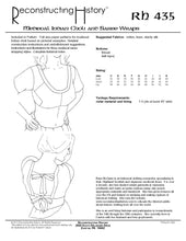 Load image into Gallery viewer, RH435 — Medieval Indian Choli and Saree Wraps sewing pattern