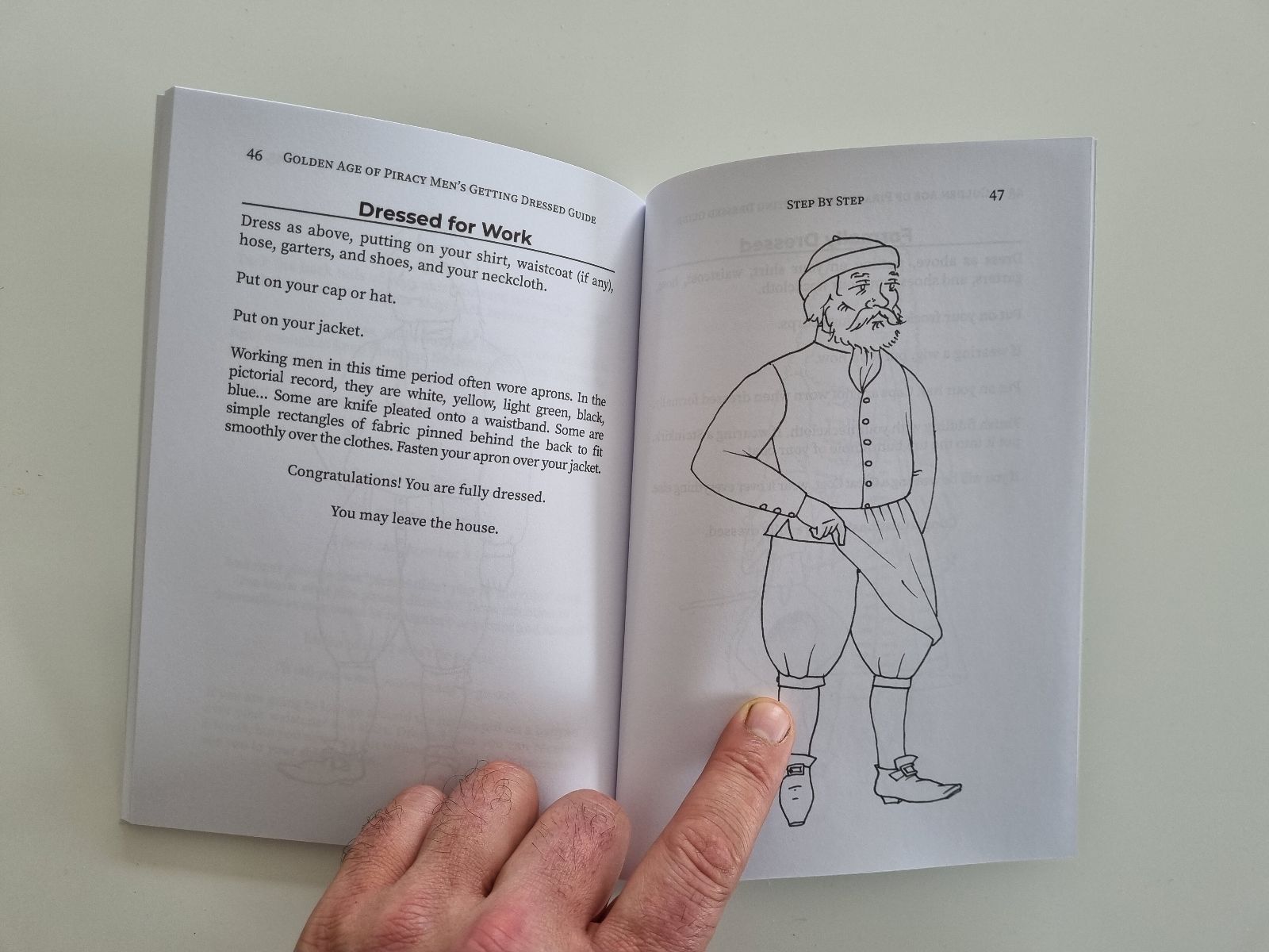 Golden Age of Piracy Men's Getting Dressed Guide – Reconstructing History
