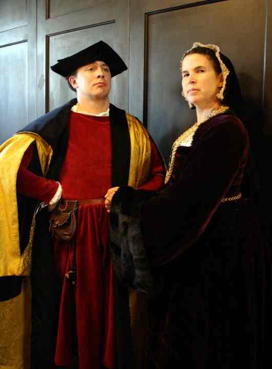 Medieval and Renaissance dress for men and women a specialty. Gowns, doublets, kirtles, cotehardies - we do it all!