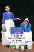 Load image into Gallery viewer, Early 17th century European Common Women&#39;s Getting Dressed Guide
