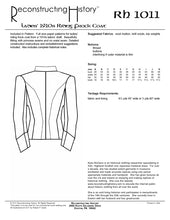 Load image into Gallery viewer, RH1011 — Ladies&#39; 1910s Riding Frock Coat sewing pattern
