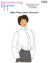 Load image into Gallery viewer, RH1028 — Ladies&#39; 1910s Shirtwaist sewing pattern
