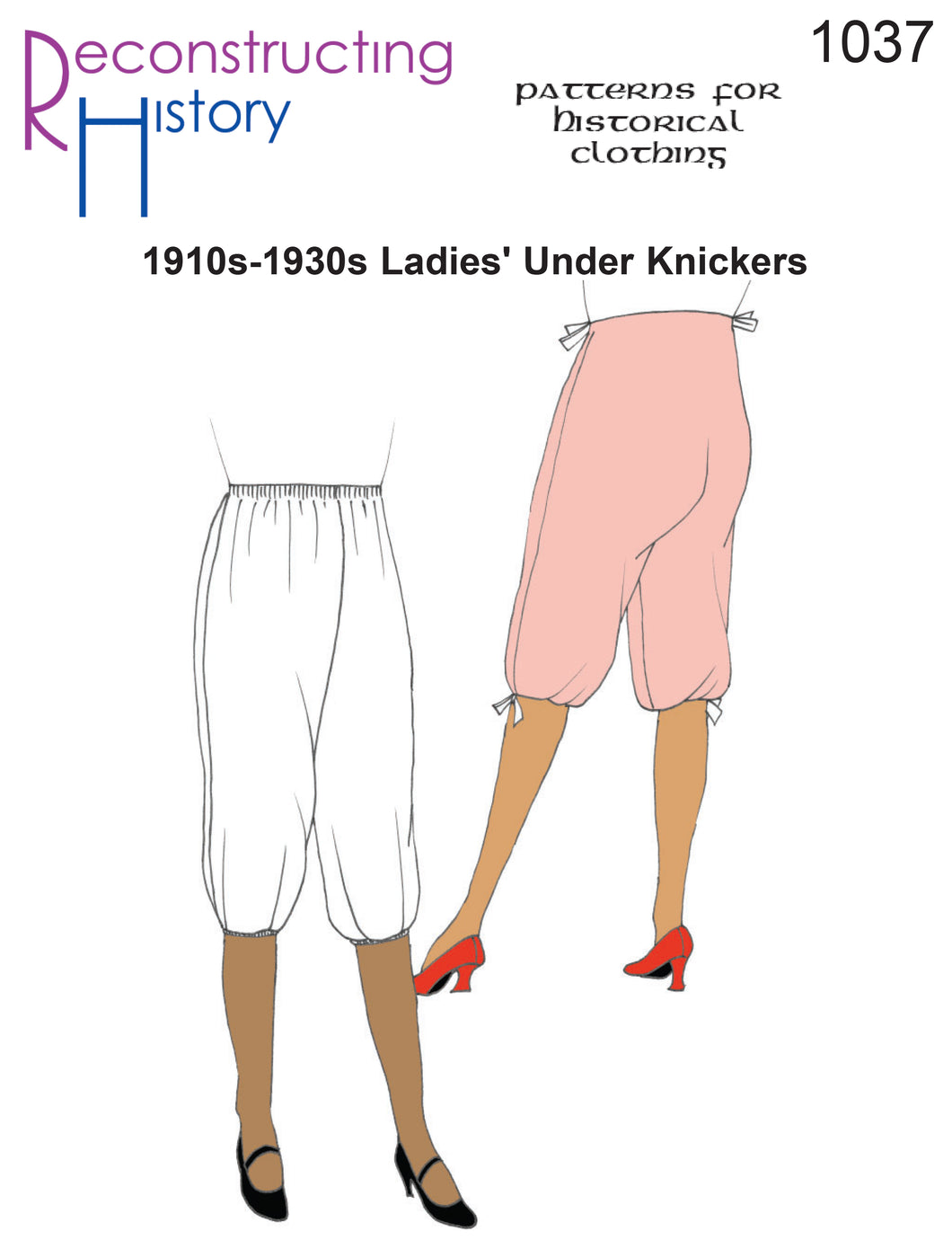 RH1234 — Ladies' 1920s Corset sewing pattern – Reconstructing History