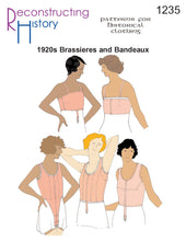 Load image into Gallery viewer, RH1235 — Ladies&#39; 1920s Brassieres and Bandeaux sewing pattern
