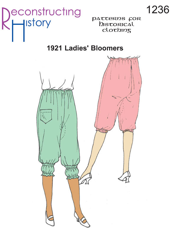 RH1236 — 1921 Ladies' Bloomers sewing pattern