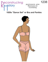 Load image into Gallery viewer, RH1238 — 1920s Dance Set (Bra and Panties) sewing pattern
