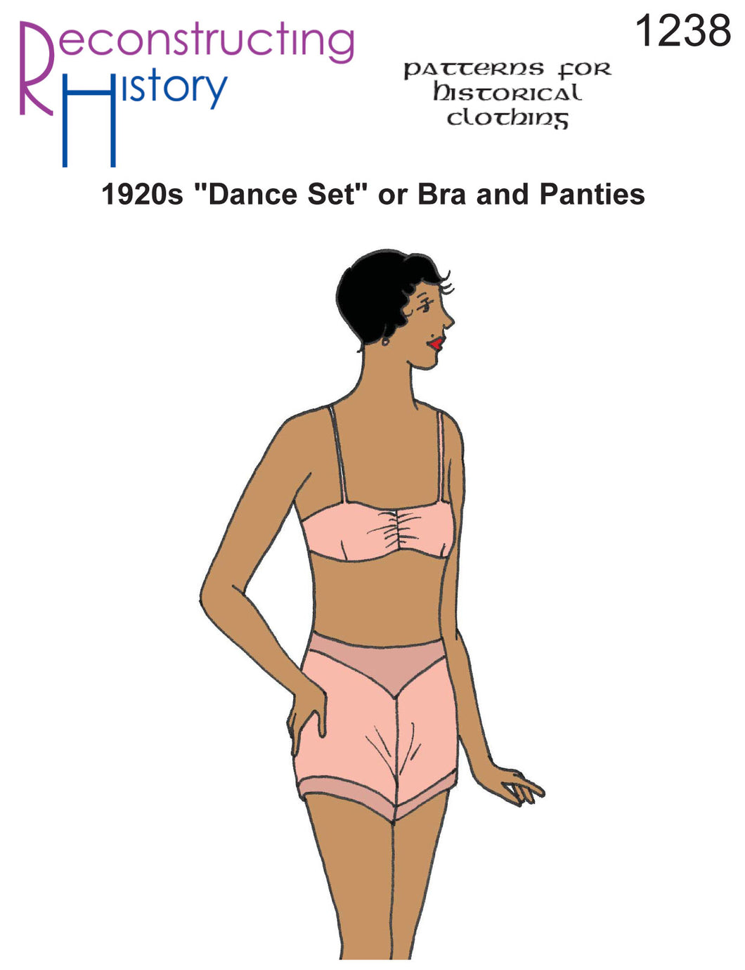 RH1235 — Ladies' 1920s Brassieres and Bandeaux sewing pattern –  Reconstructing History