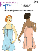 Load image into Gallery viewer, RH1239 — 1920s Tango Knickers Combinations sewing pattern
