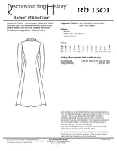 Load image into Gallery viewer, RH1301 — 1930s Coat sewing pattern
