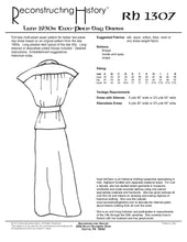 Load image into Gallery viewer, RH1307 — 1930s Day Dress sewing pattern
