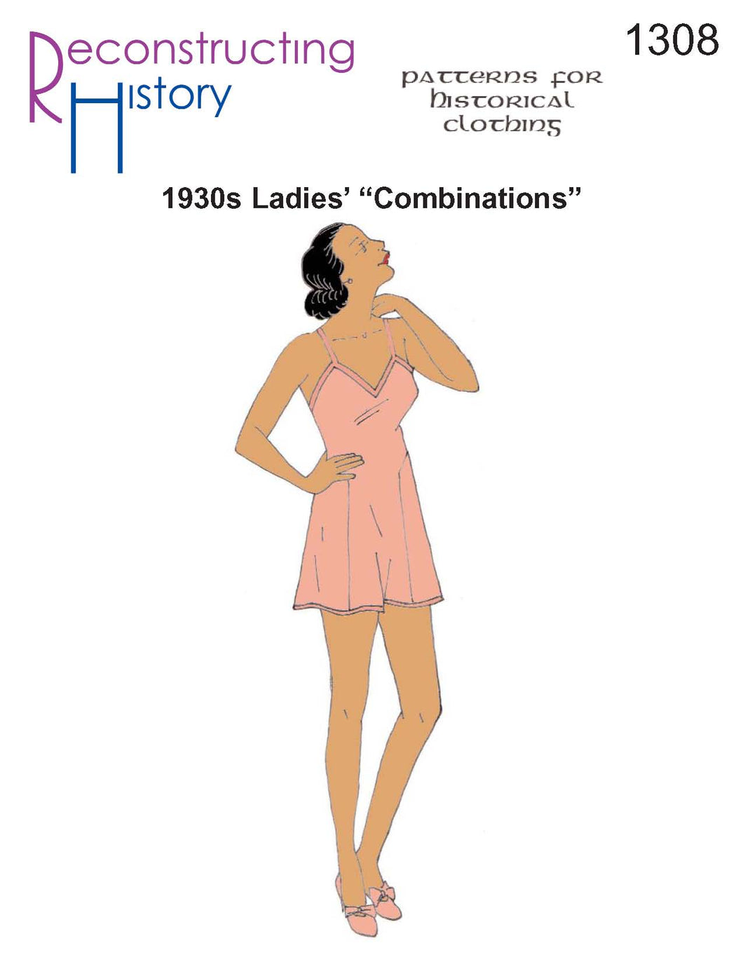 RH1308 — 1930s Combinations sewing pattern