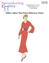 Load image into Gallery viewer, RH1313 — 1930s Afternoon Dress sewing pattern
