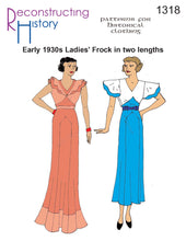 Load image into Gallery viewer, RH1318 — 1930s Gown sewing pattern
