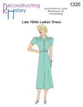 Load image into Gallery viewer, RH1320 — 1930s Dress sewing pattern
