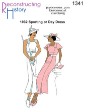 Load image into Gallery viewer, RH1341 — 1932 Sporting Dress sewing pattern
