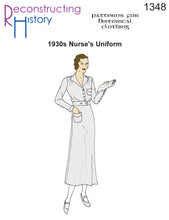 Load image into Gallery viewer, RH1348 — 1930s Nursing Uniform sewing pattern
