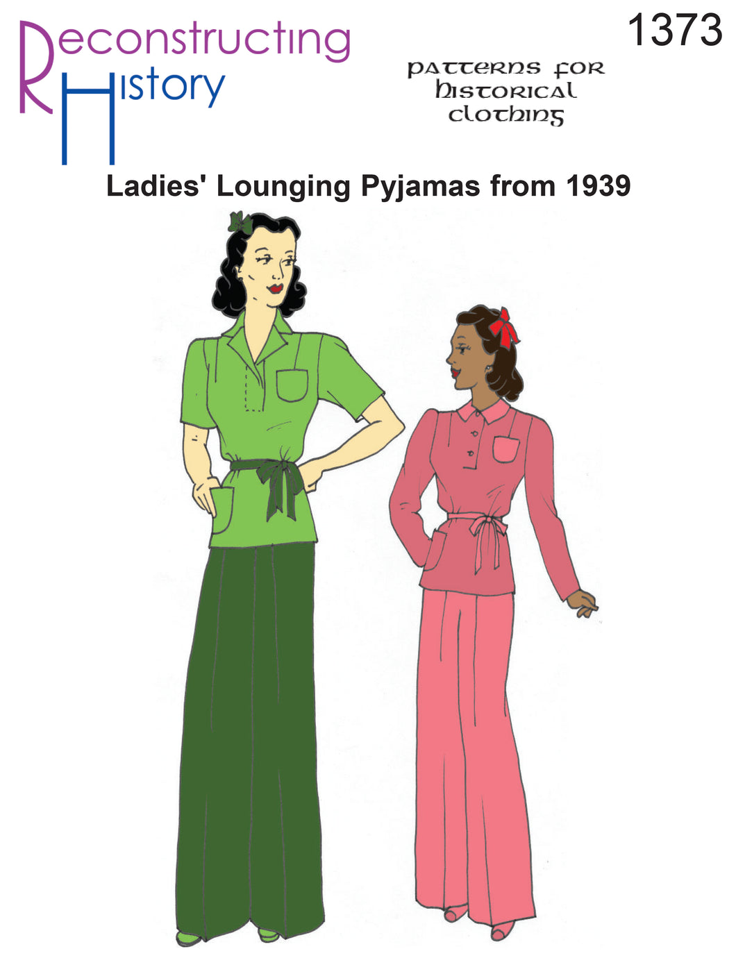 RH1373 — 1939 Lounging Pyjamas sewing pattern