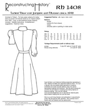 Load image into Gallery viewer, RH1408 — 1942 Ladies&#39; Bias-Cut Jumper and Blouse sewing pattern
