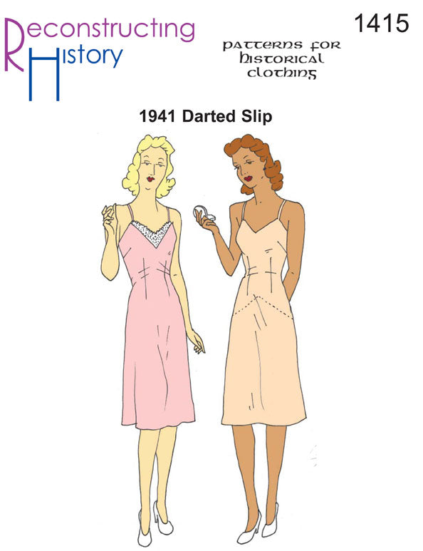 RH1415 — 1941 Darted Slip with Maternity Option