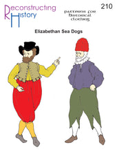 Load image into Gallery viewer, RH210 — Elizabethan Sea Dogs sewing pattern
