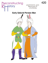 Load image into Gallery viewer, RH420 — Safavid Persian Man&#39;s Outfit sewing pattern
