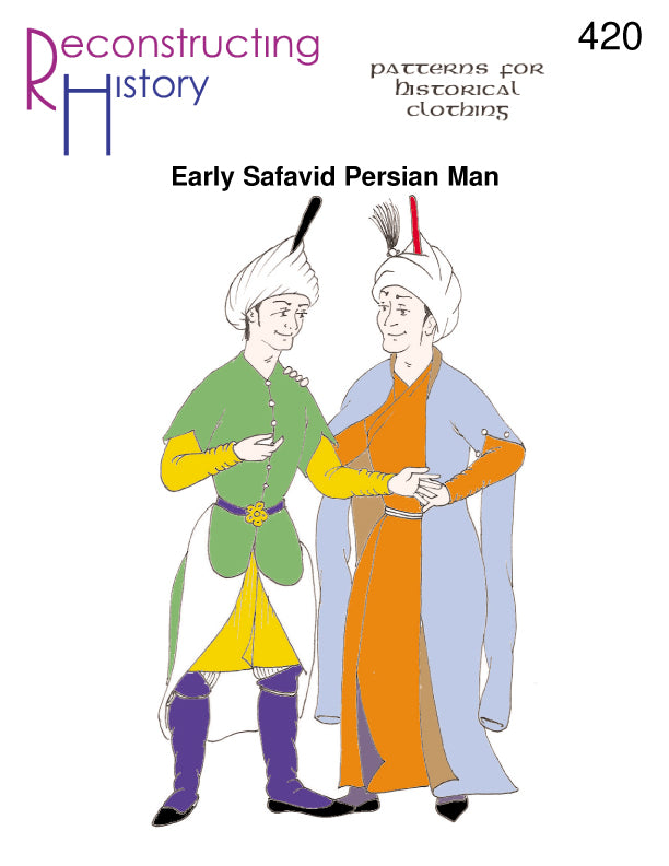 RH420 — Safavid Persian Man's Outfit sewing pattern