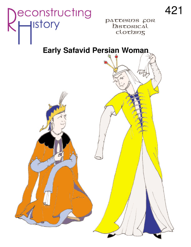 RH421 — Safavid Persian Woman sewing pattern