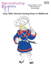 Load image into Gallery viewer, RH503 — Waffenrok sewing pattern
