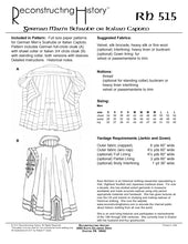 Load image into Gallery viewer, RH515 — 1545-1550s Man&#39;s Schaube or Caputo sewing pattern

