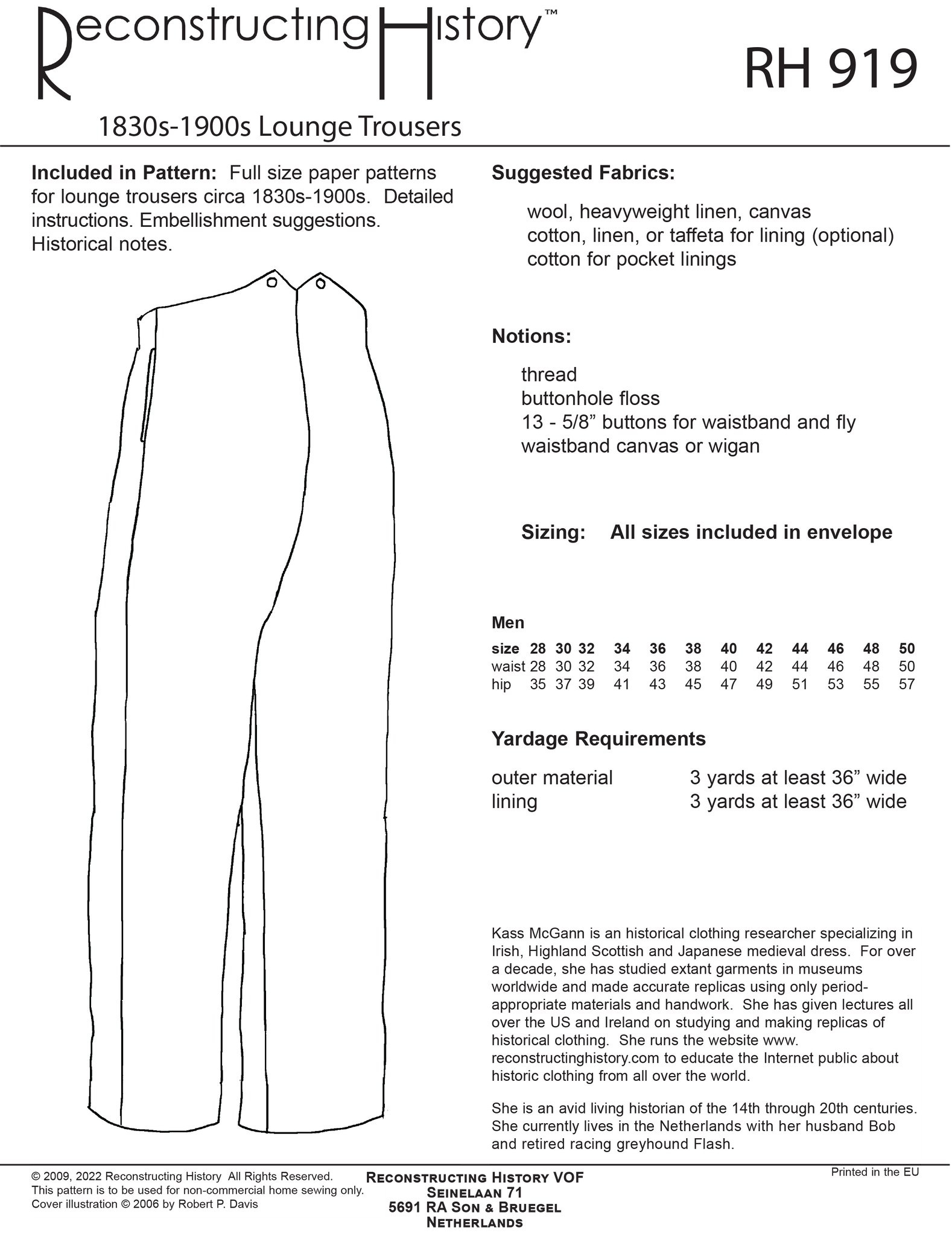 The history of pants (or trousers)