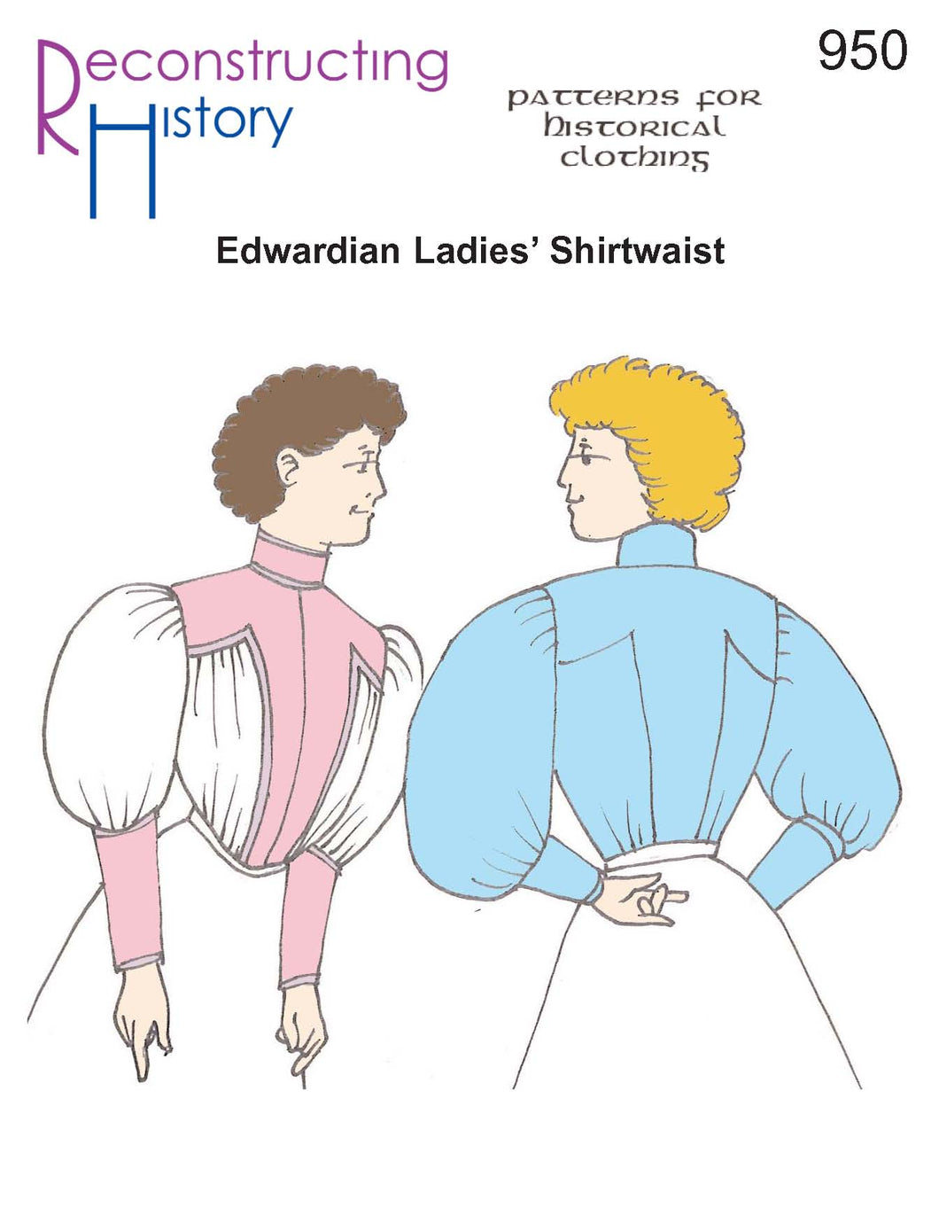 RH950 — Edwardian Ladies' Shirtwaist sewing pattern
