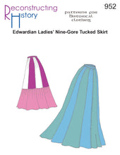 Load image into Gallery viewer, RH952 — Ladies&#39; Edwardian Nine-Gore Skirt sewing pattern

