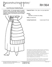 Load image into Gallery viewer, RH964 — Ladies&#39; Padded Bustle sewing pattern
