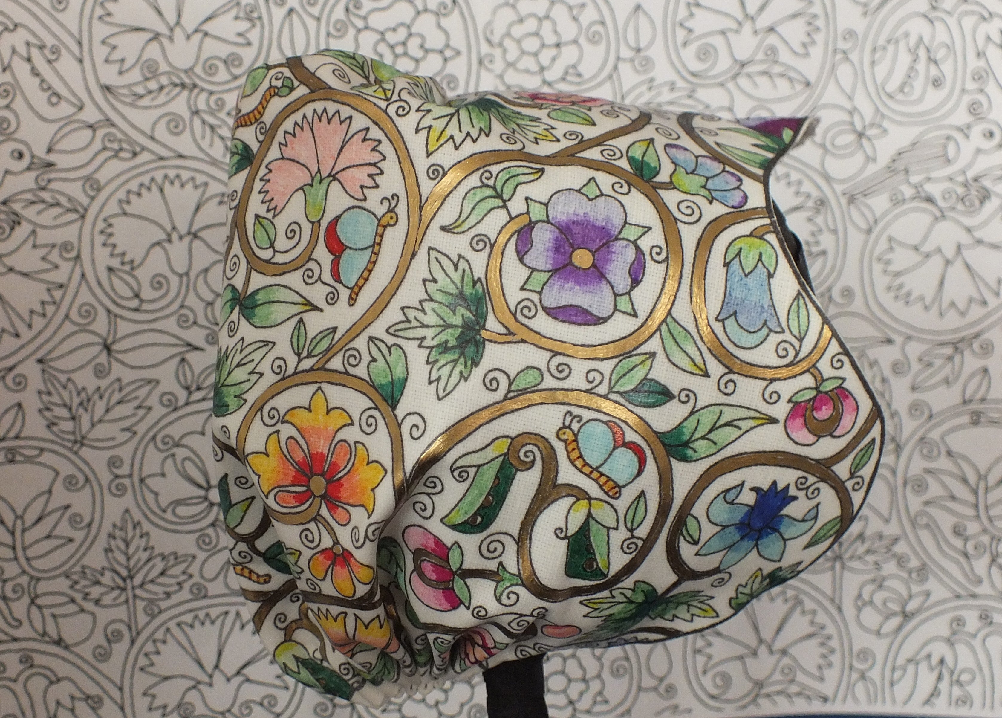 Arabella Coif Embroidery Pattern – Reconstructing History