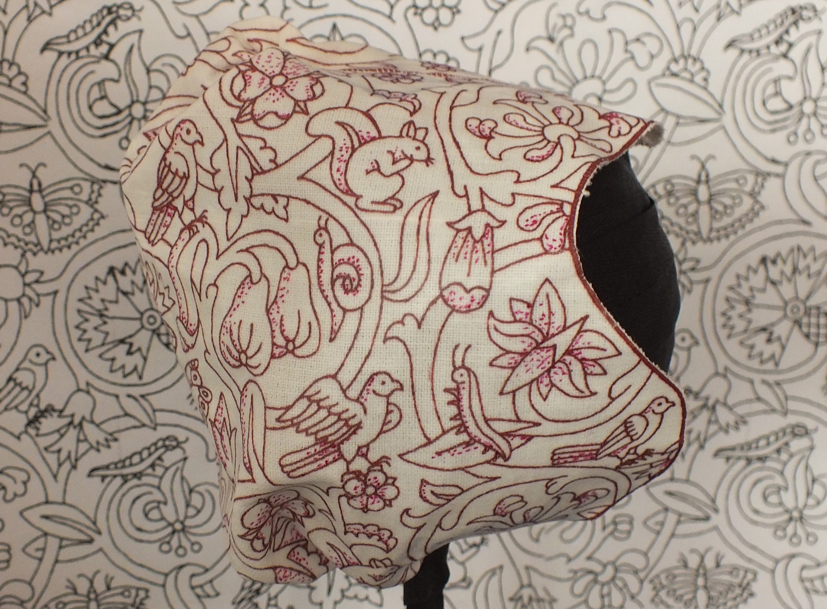 Katherine Coif Embroidery Pattern – Reconstructing History